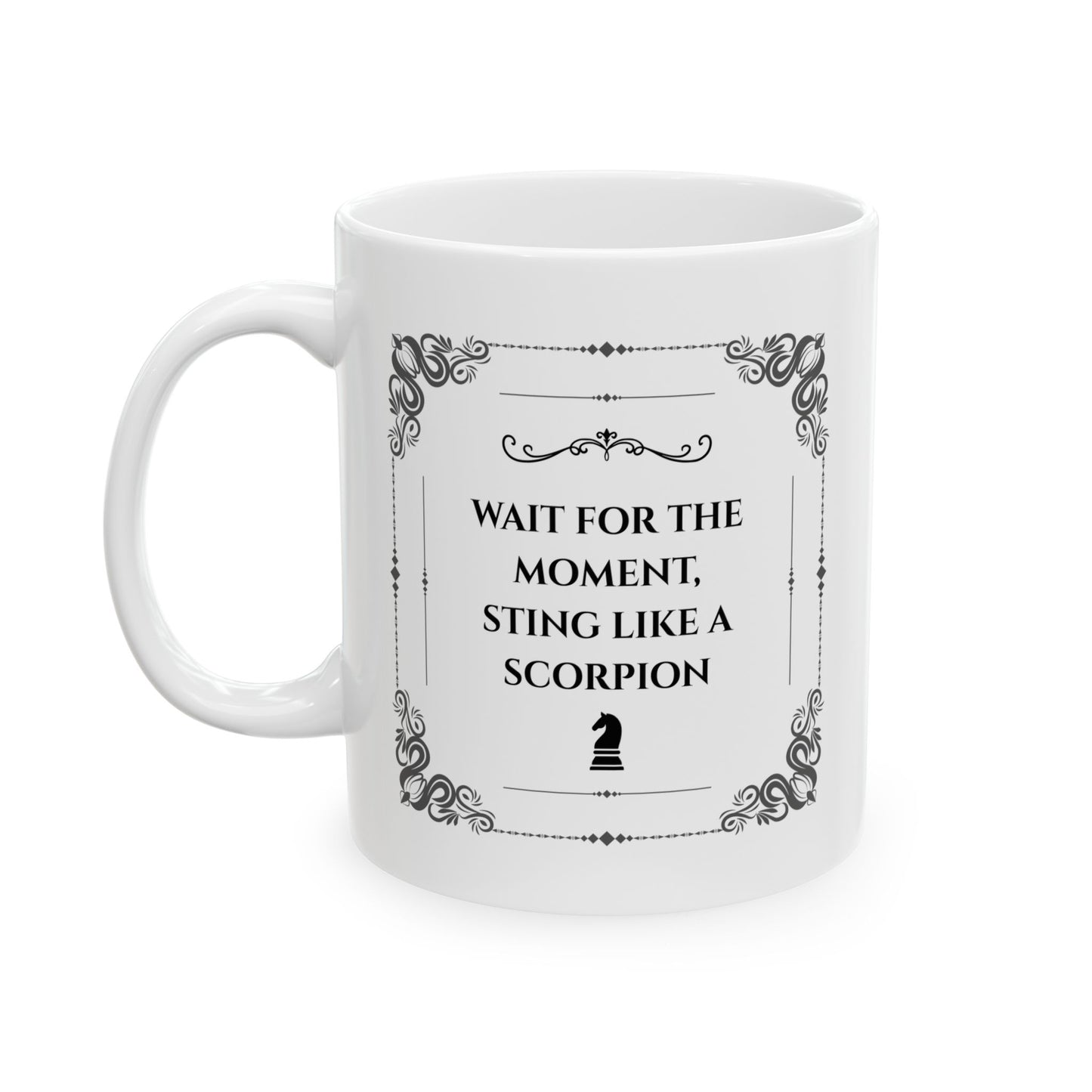 Scorpion Boxing Mug – Minimalist Fighter Design | Gift for Strategic Boxers