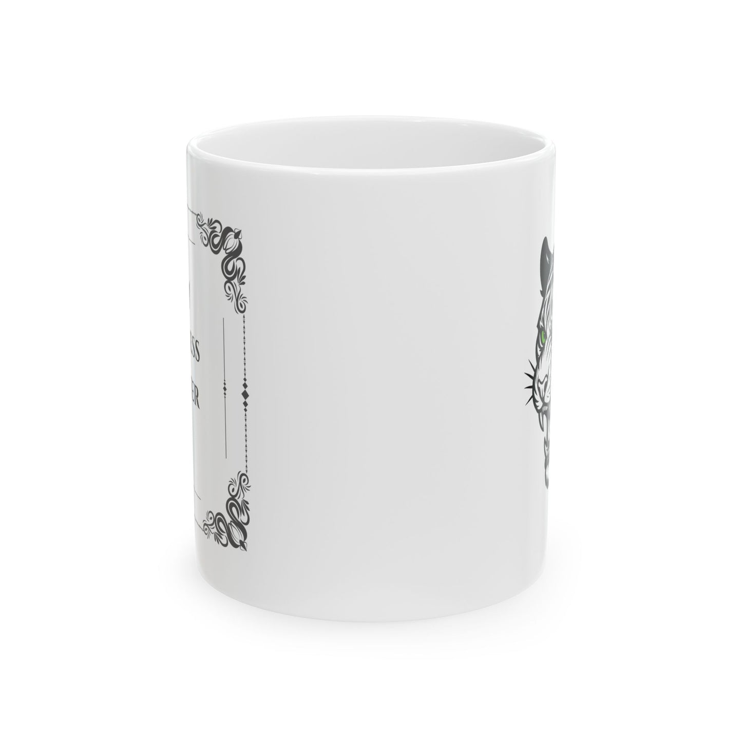 Tiger Boxing Mug – Minimalist Fighter Design | Gift for Dynamic Boxers