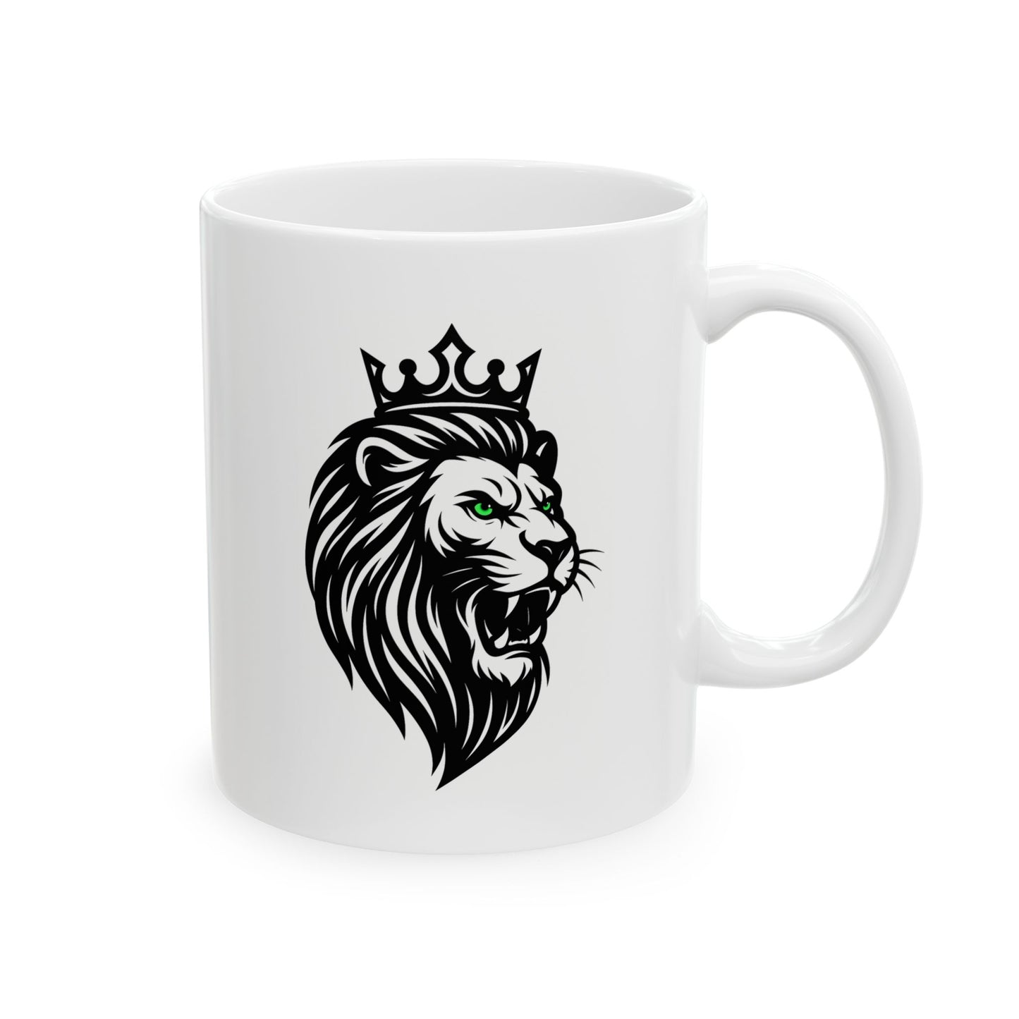 Lion King Boxing Mug – Minimalist Fighter Design | Perfect Gift for Boxers