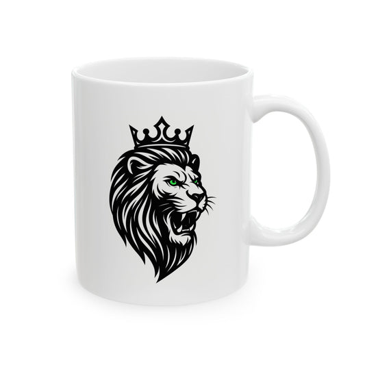 Lion King Boxing Mug – Minimalist Fighter Design | Perfect Gift for Boxers