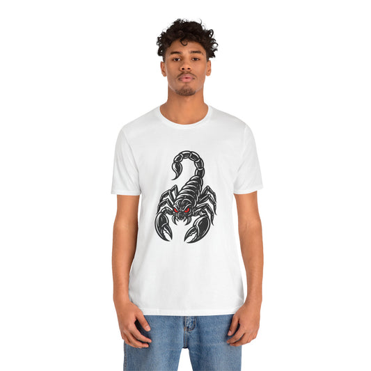 Scorpion Boxing T-Shirt – Minimalist Fighter Design | Gift for Strategic Boxers