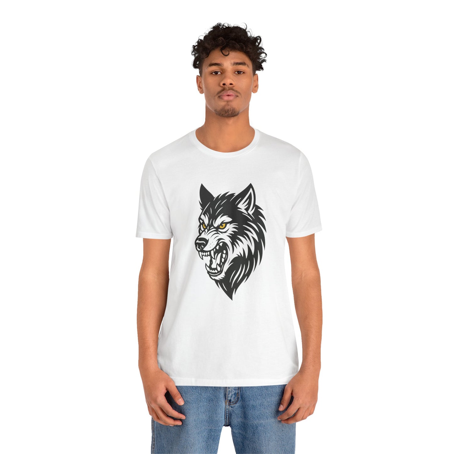 Wolf Boxing T-Shirt – Minimalist Fighter Design | Gift for Dynamic Boxers