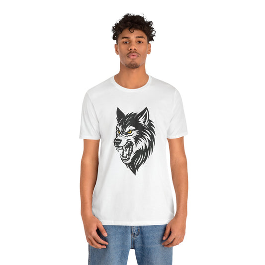 Wolf Boxing T-Shirt – Minimalist Fighter Design | Gift for Dynamic Boxers