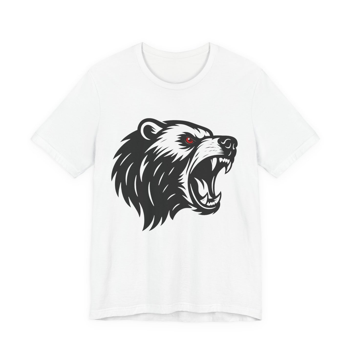 Bear Boxing T-Shirt – Minimalist Fighter Design | Gift for Dynamic Boxers