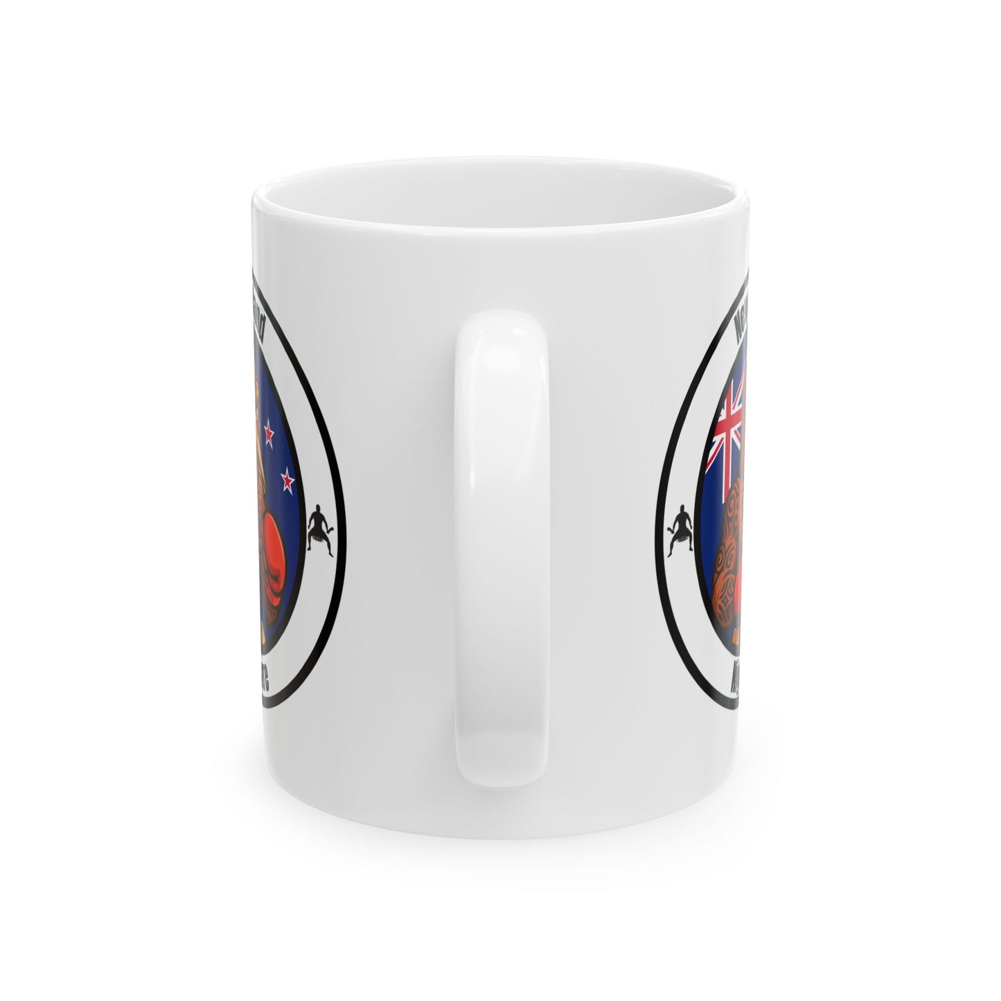 New Zealand Kiwi Boxing Mug – Cartoon Fighter Design | Gift for Boxing Fans