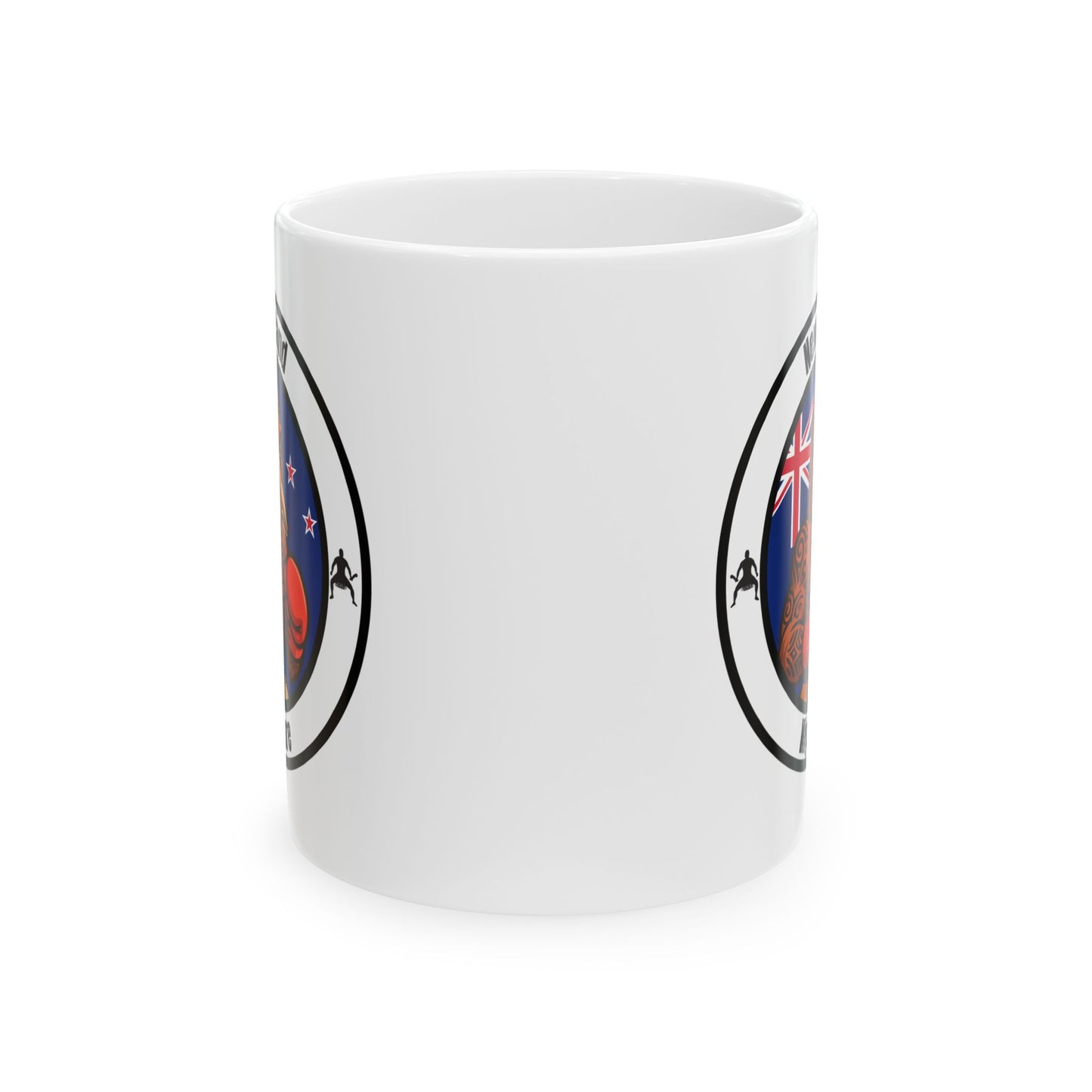 New Zealand Kiwi Boxing Mug – Cartoon Fighter Design | Gift for Boxing Fans