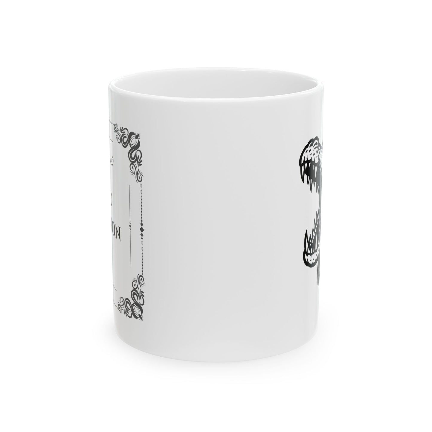 Crocodile Boxing Mug – Minimalist Fighter Design | Gift for Relentless Boxers