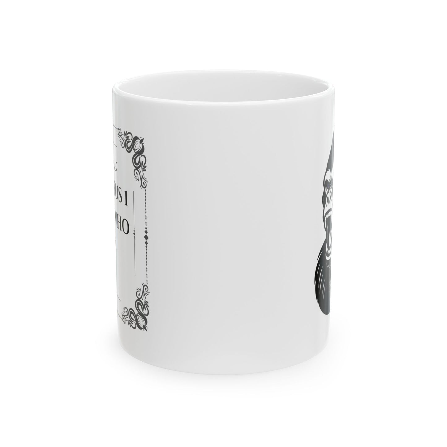 Gorilla Boxing Mug – Minimalist Fighter Design | Gift for Powerful Boxers