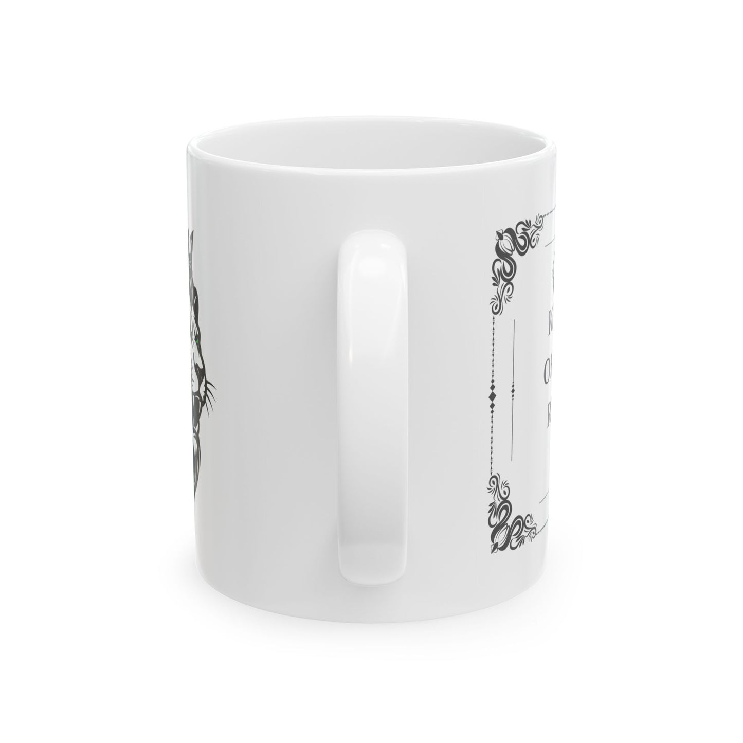 Lion King Boxing Mug – Minimalist Fighter Design | Perfect Gift for Boxers