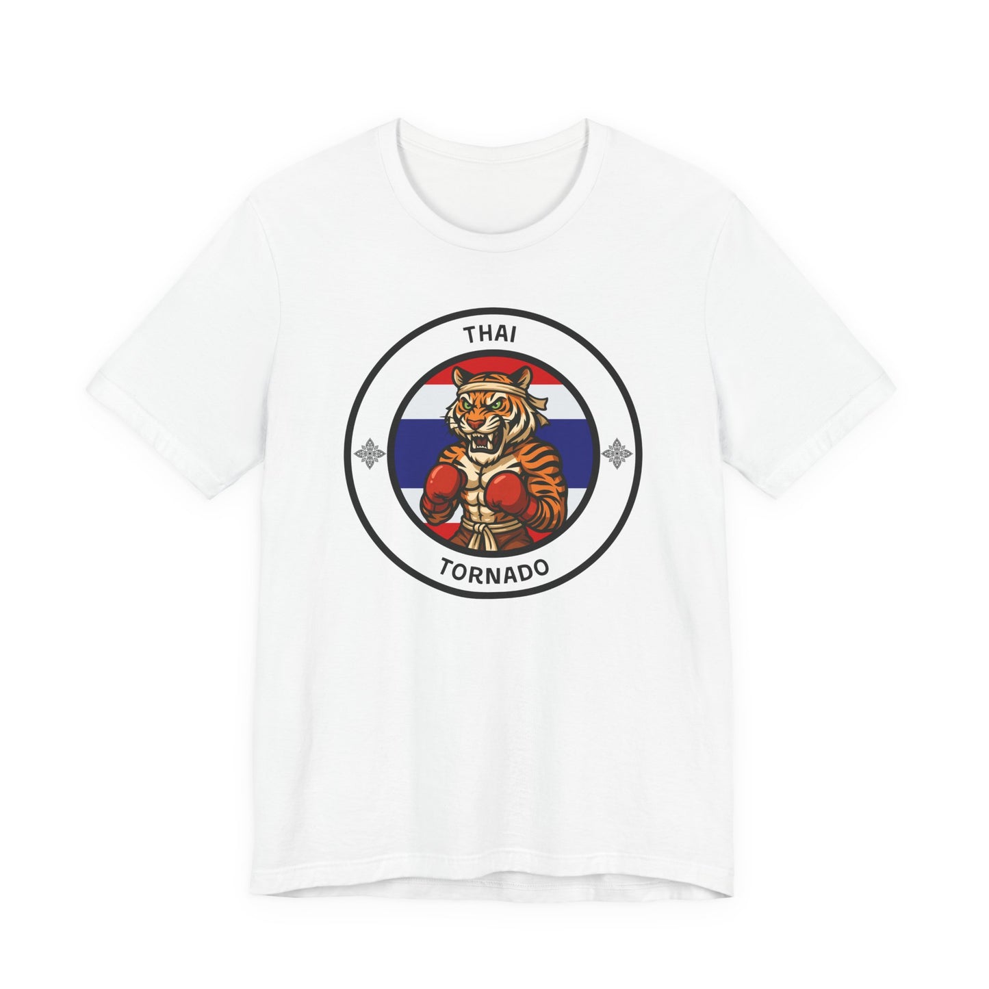 Thai Tiger Boxing T-Shirt – Cartoon Fighter Design | Gift for Boxing Fans