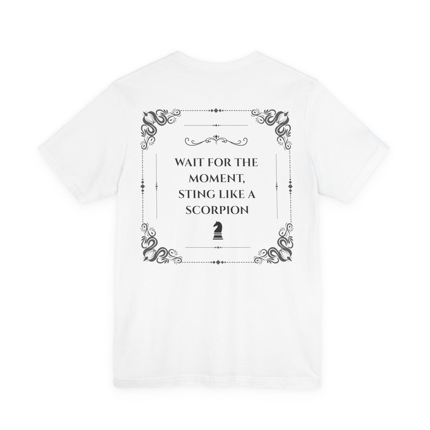 Scorpion Boxing T-Shirt – Minimalist Fighter Design | Gift for Strategic Boxers