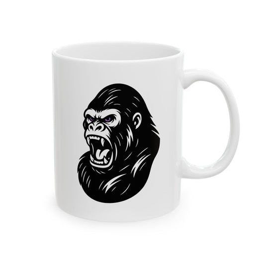 Gorilla Boxing Mug – Minimalist Fighter Design | Gift for Powerful Boxers