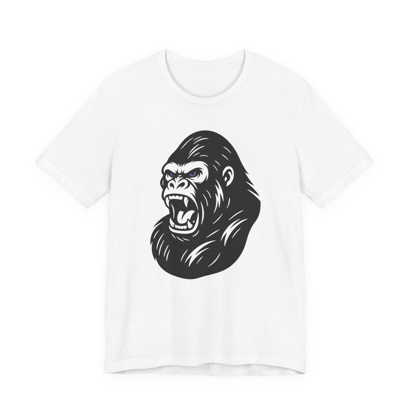 Gorilla Boxing T-Shirt – Minimalist Fighter Design | Gift for Dynamic Boxers