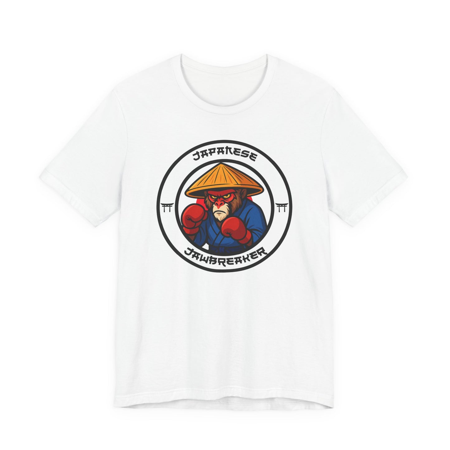 Japanese Snow Monkey Boxing T-Shirt – Cartoon Fighter Design | Gift for Boxing Fans