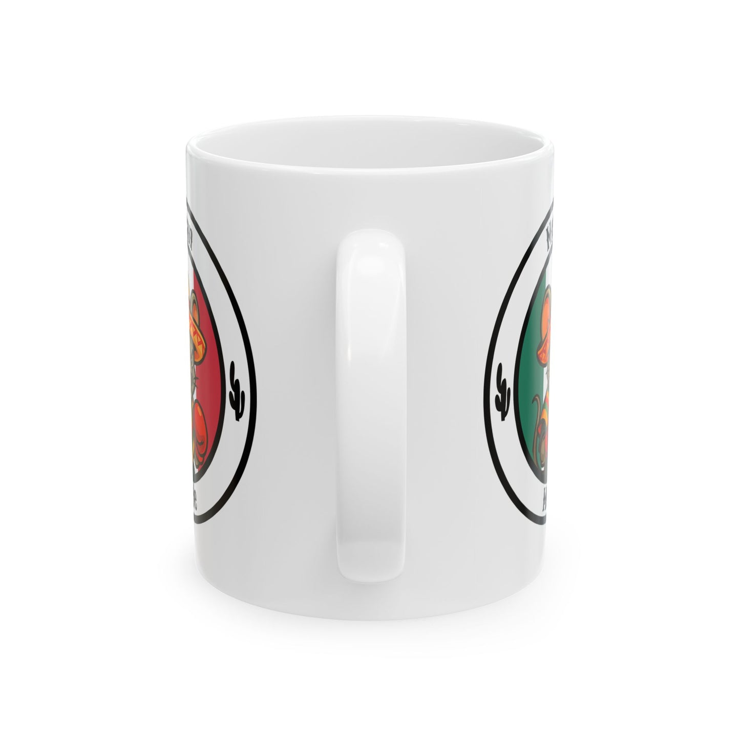 Mexican Mouse Boxing Mug – Cartoon Fighter Design | Gift for Boxing Fans