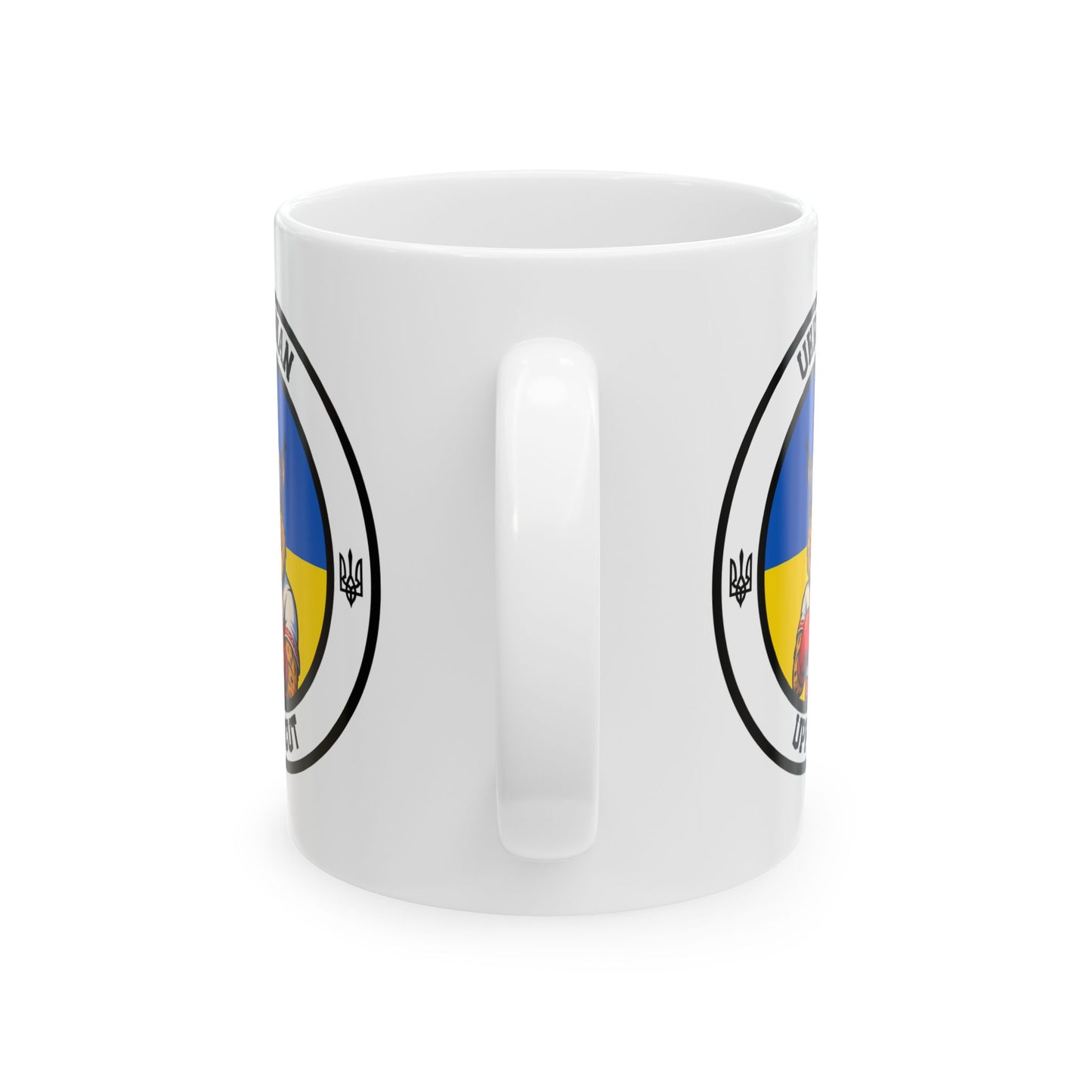Ukranian Lynx Boxing Mug – Cartoon Fighter Design | Gift for Boxing Fans”