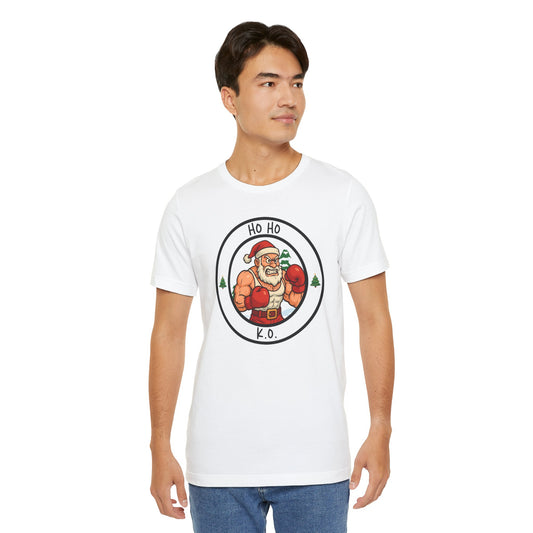 Santa Boxing Tee — Christmas Boxing Shirt