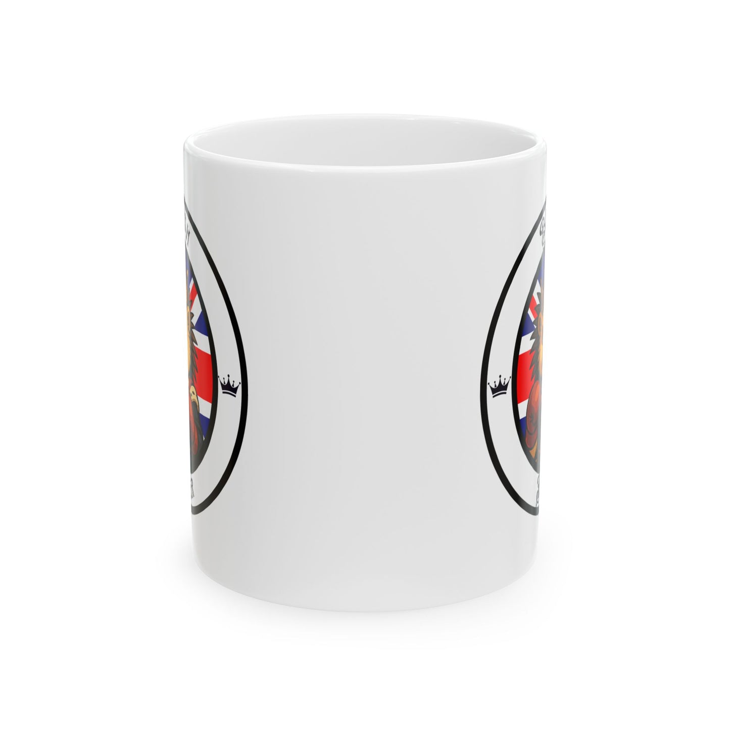British Hedgehog Boxing Mug – Cartoon Fighter Design | Gift for Boxing Fans