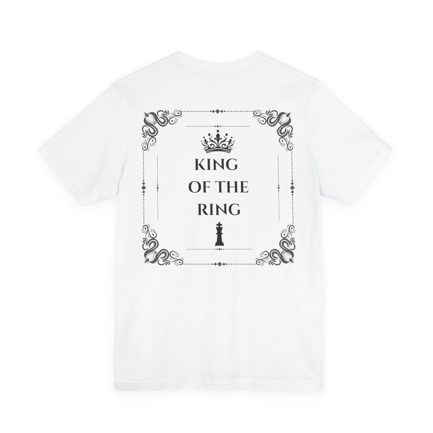 Lion Boxing T-Shirt – Minimalist Fighter Design | Gift for Powerful Boxers